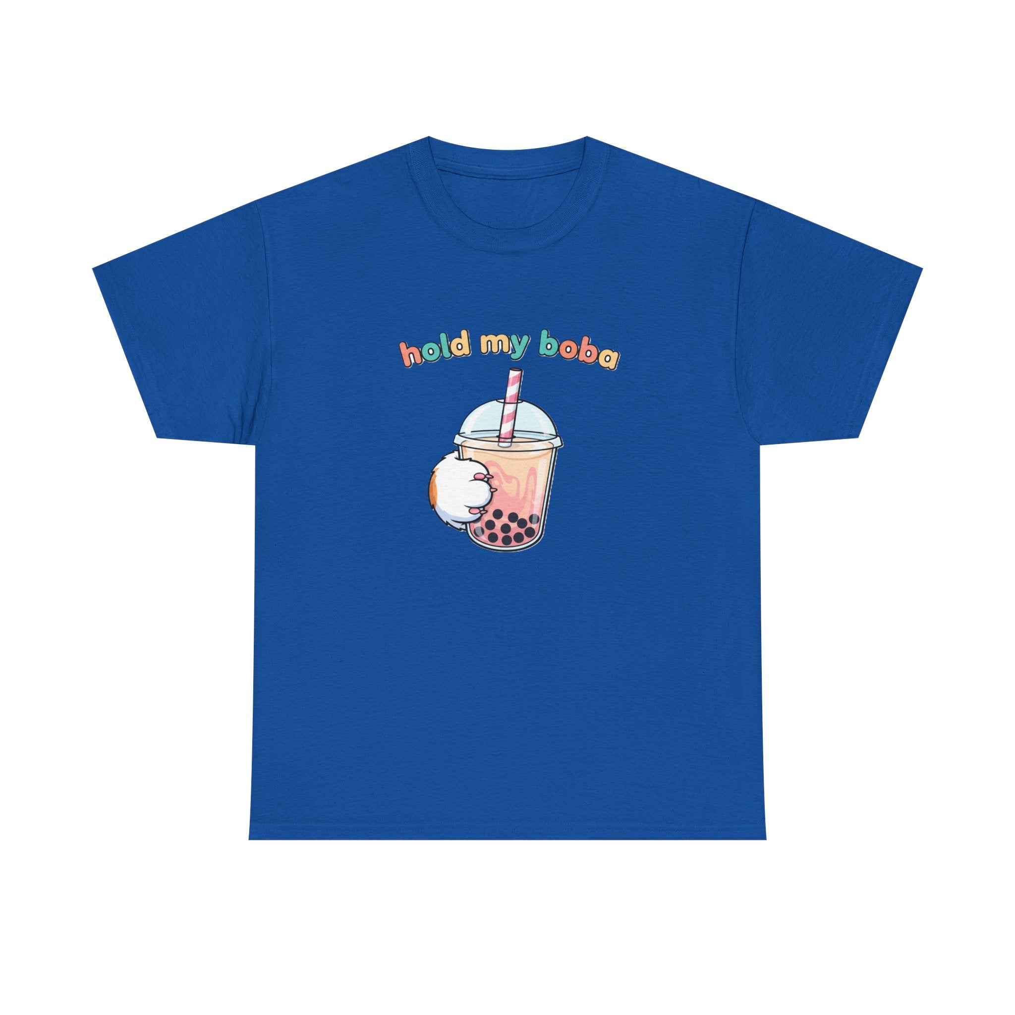 Hold My Boba T‑Shirt — Cute Bubble Tea Graphic Tee - Adult