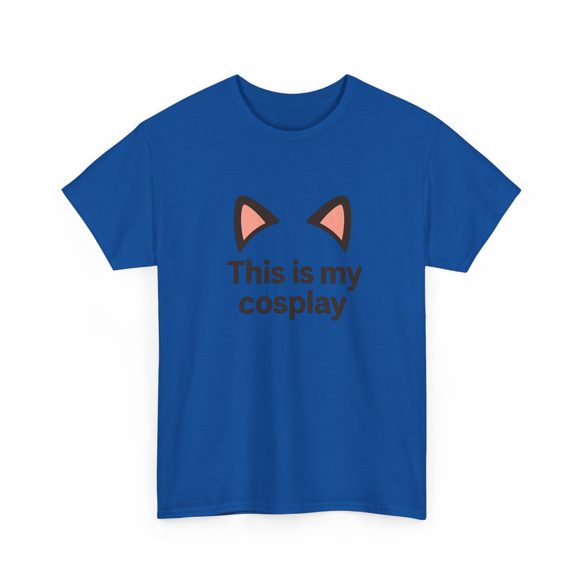 Cat Ear 'This Is My Cosplay' T-Shirt - Adult