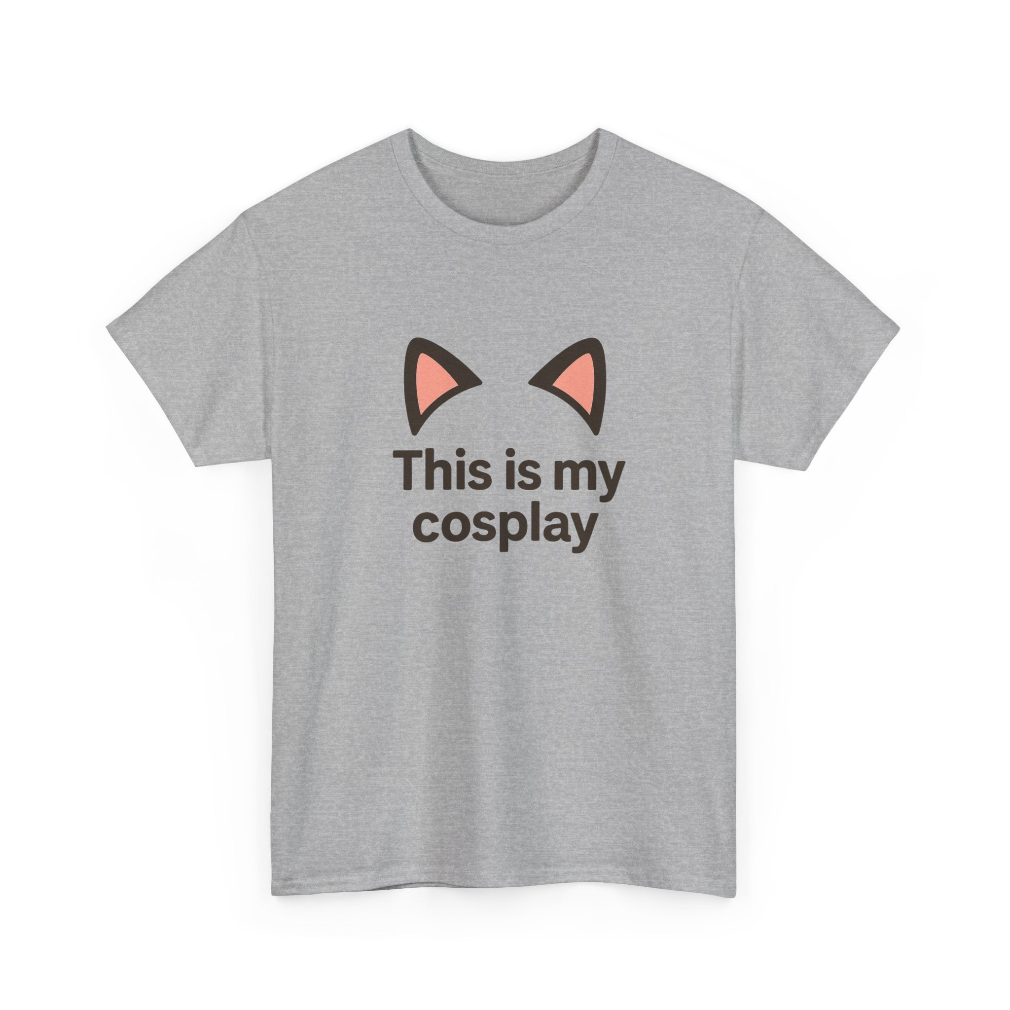 Cat Ear 'This Is My Cosplay' T-Shirt - Adult