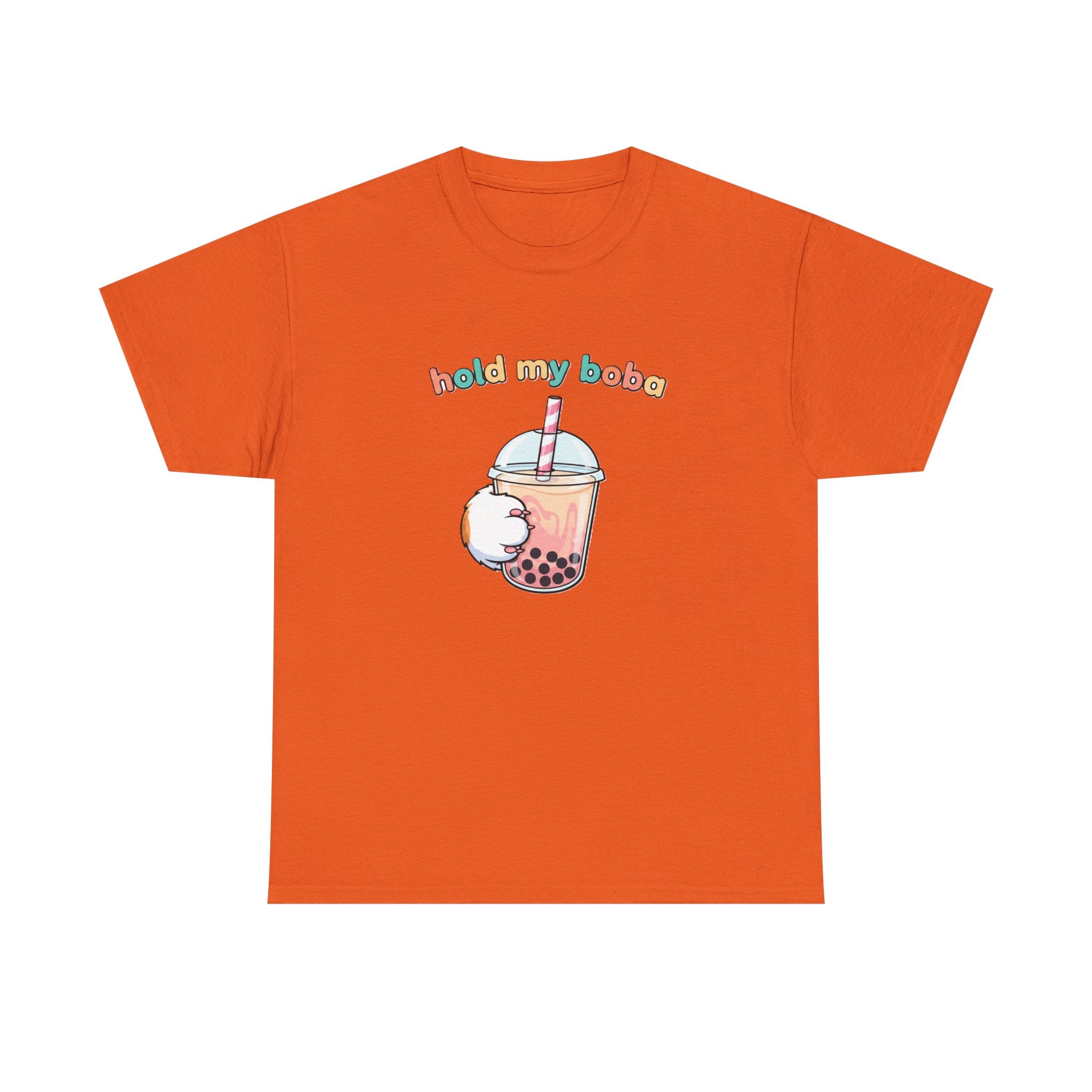 Hold My Boba T‑Shirt — Cute Bubble Tea Graphic Tee - Adult