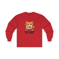 Don't Touch My Ramen Long Sleeve Tee — Cute Angry Cat Ramen Shirt for Anime & Food Lovers - Adult