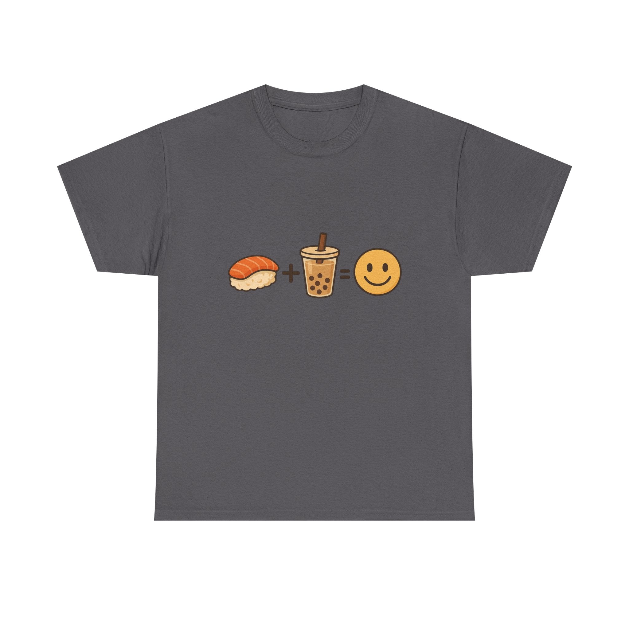 Sushi + Boba = Happy Tee - Adult