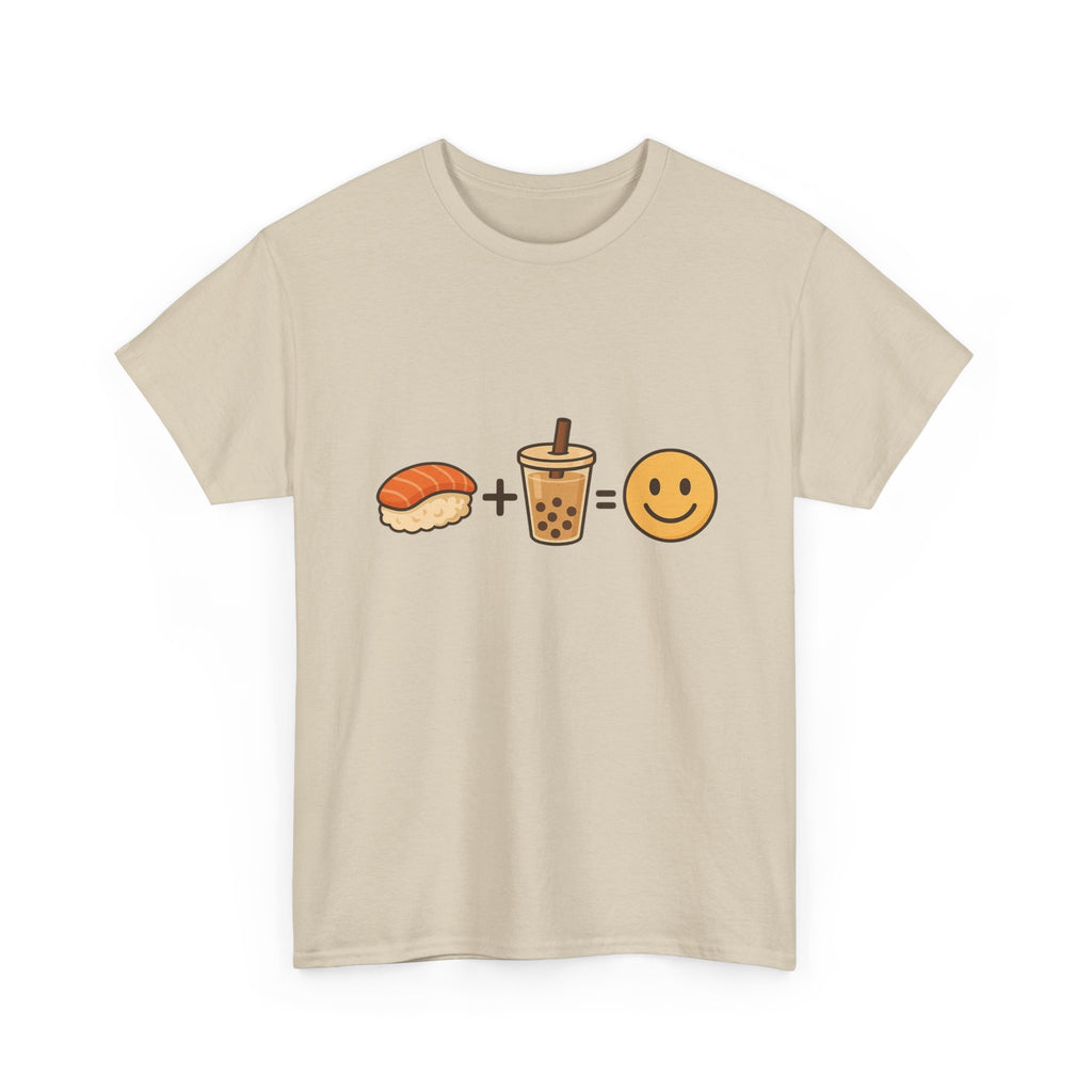 Sushi + Boba = Happy Tee - Adult