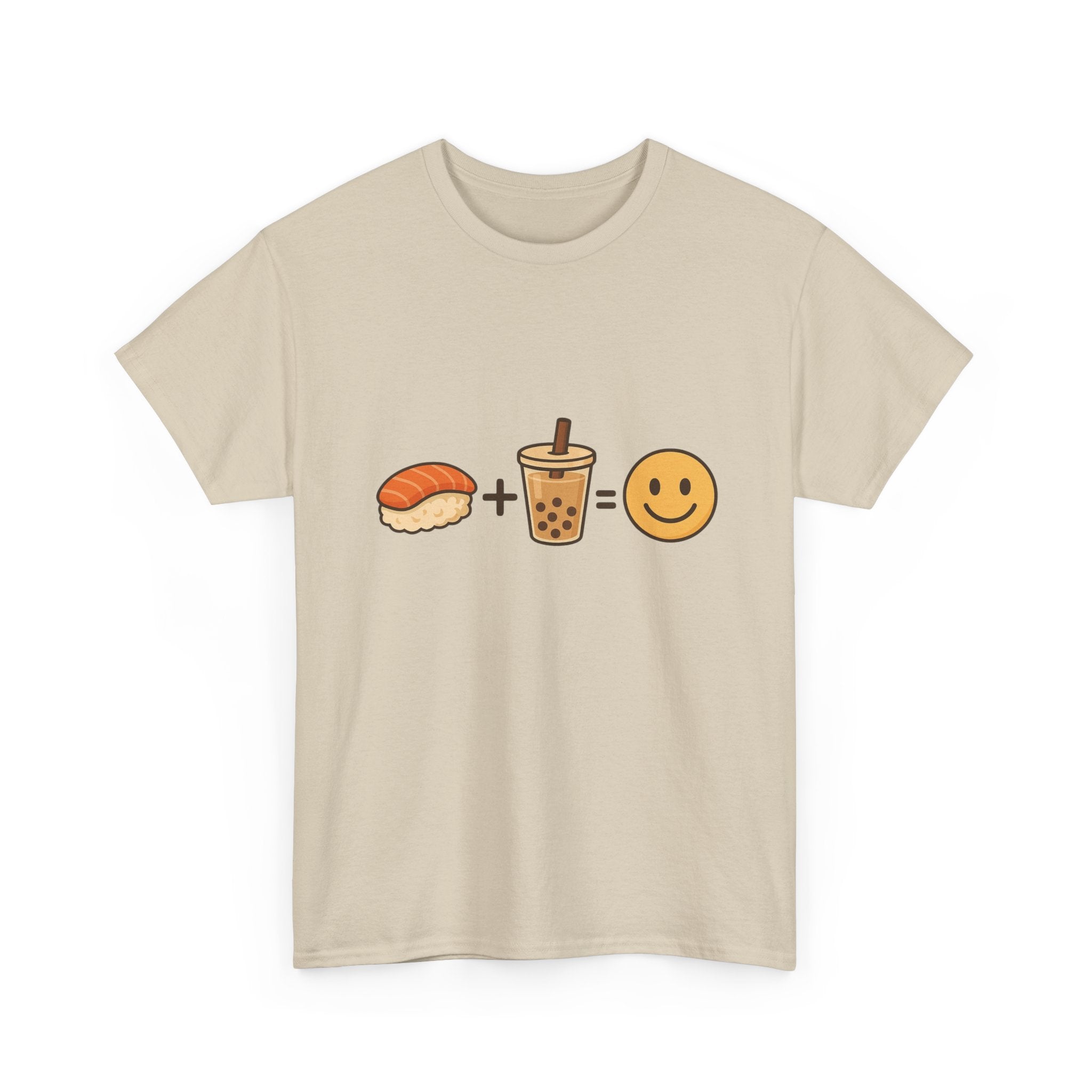 Sushi + Boba = Happy Tee - Adult