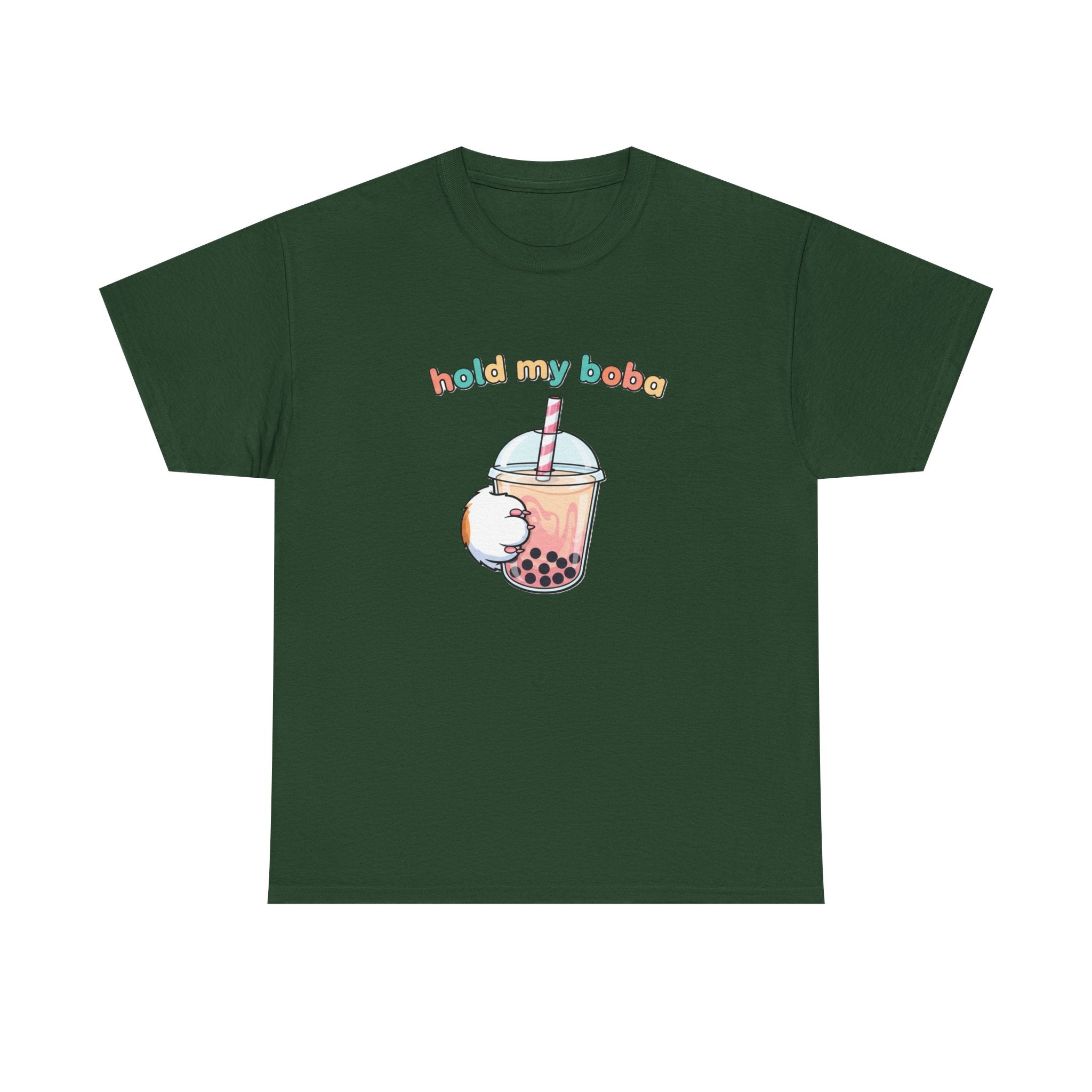 Hold My Boba T‑Shirt — Cute Bubble Tea Graphic Tee - Adult