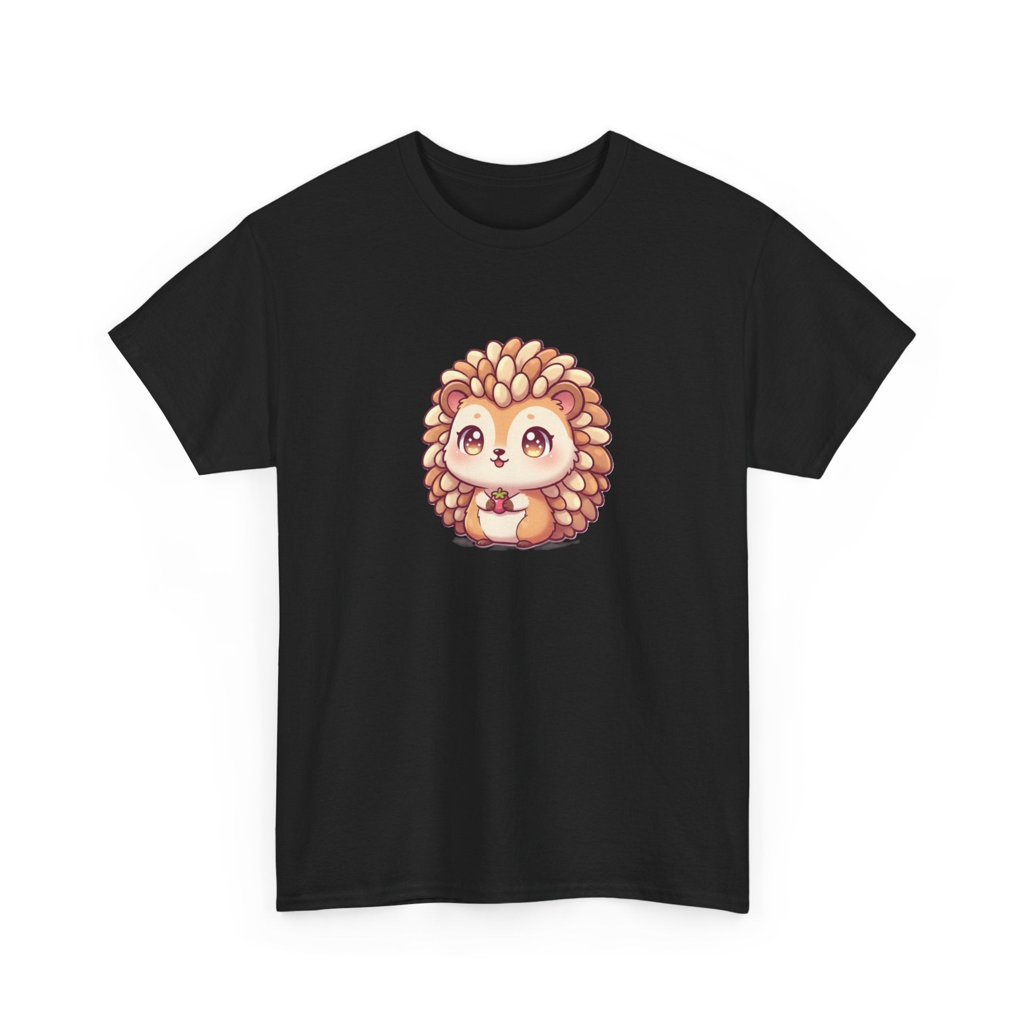 Cute Hedgehog T‑Shirt — Kawaii Woodland Animal Tee - Adult