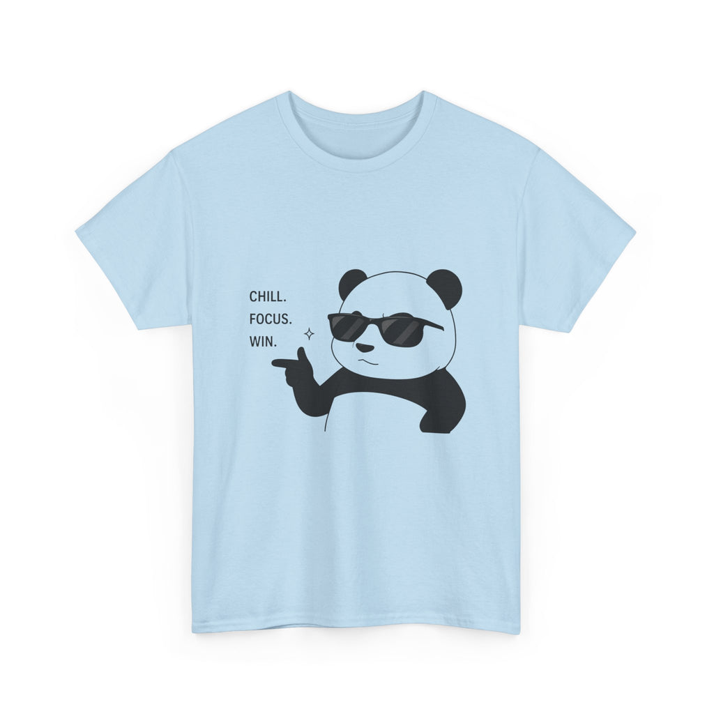 Panda 'Chill. Focus. Win.' T-Shirt - Adult