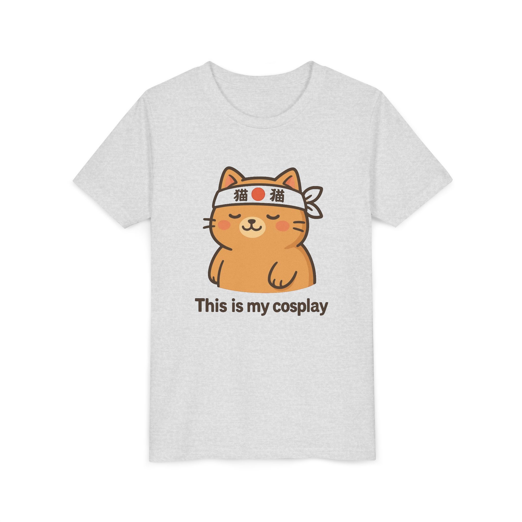 Kids" This Is My Cosplay" Cat Tee — Cute Anime Kawaii Cat Costume Shirt for Children