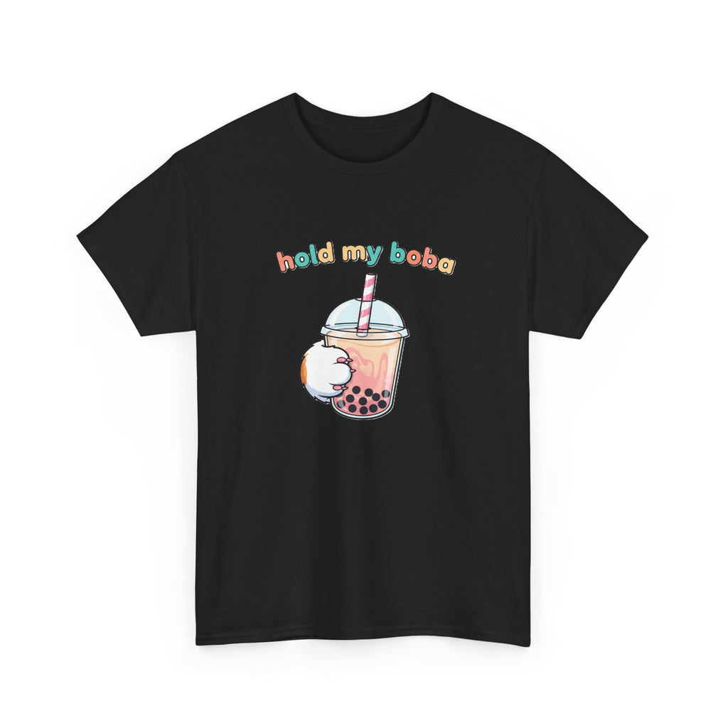 Hold My Boba T‑Shirt — Cute Bubble Tea Graphic Tee - Adult