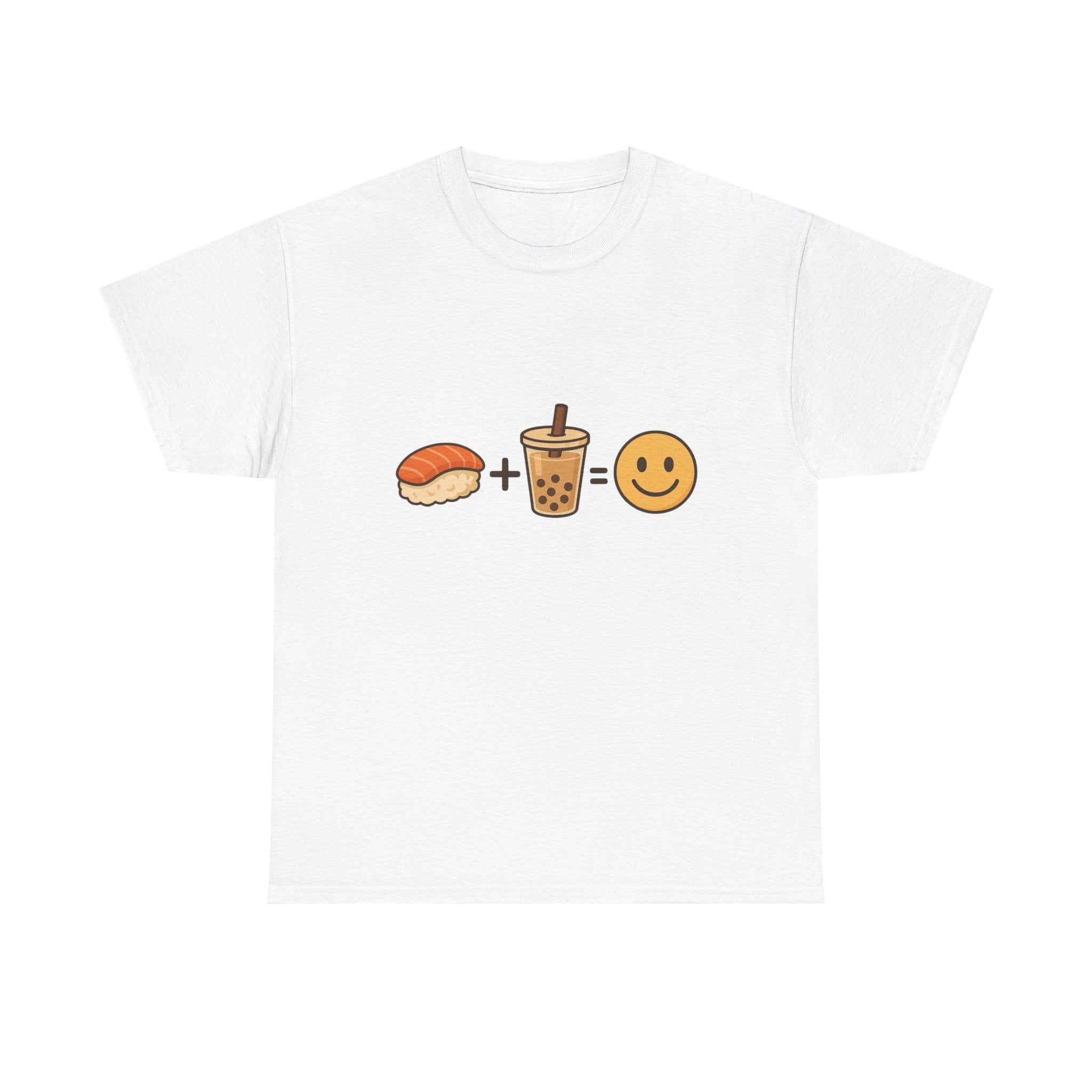 Sushi + Boba = Happy Tee - Adult