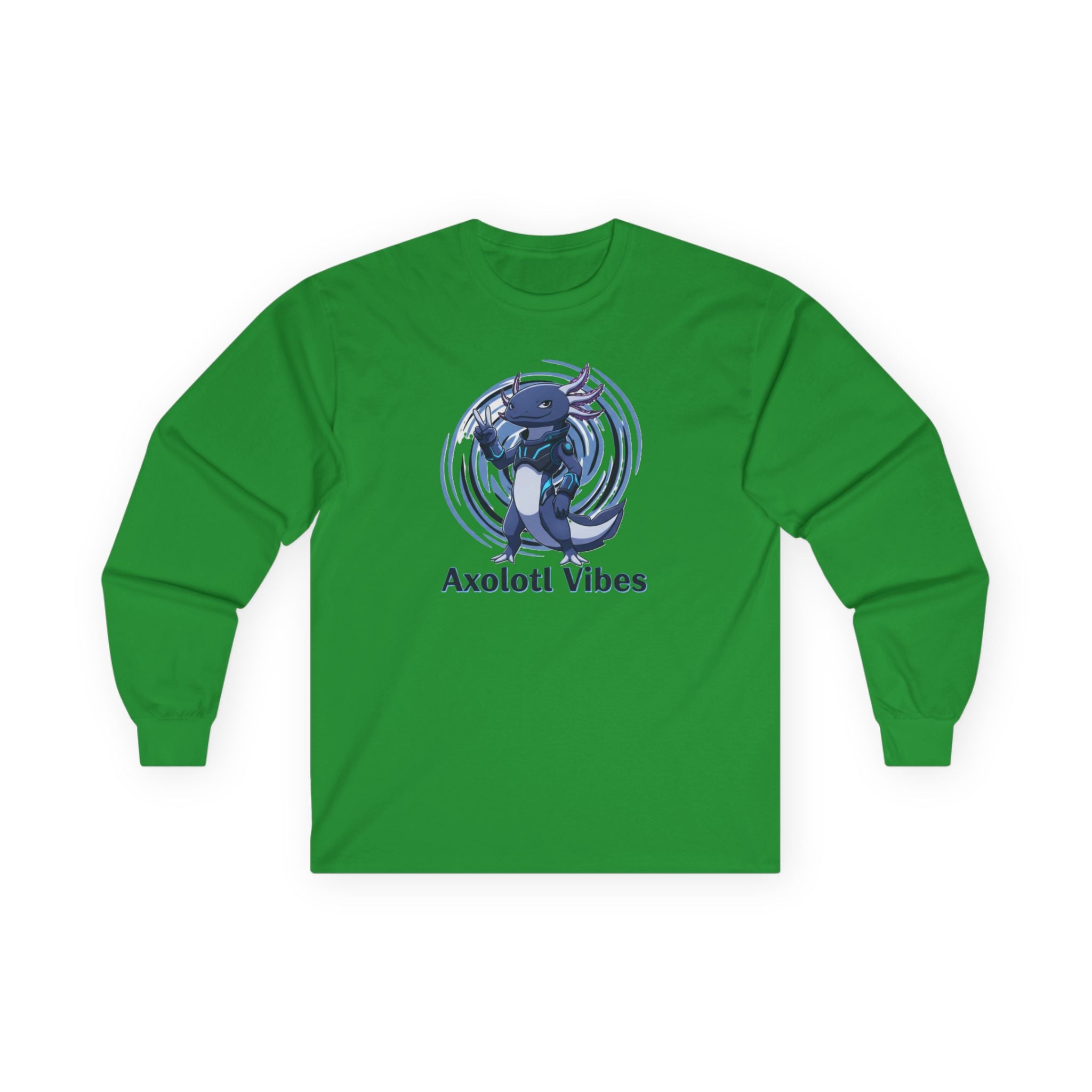 Axolotl Vibes Long Sleeve Tee - Adult
