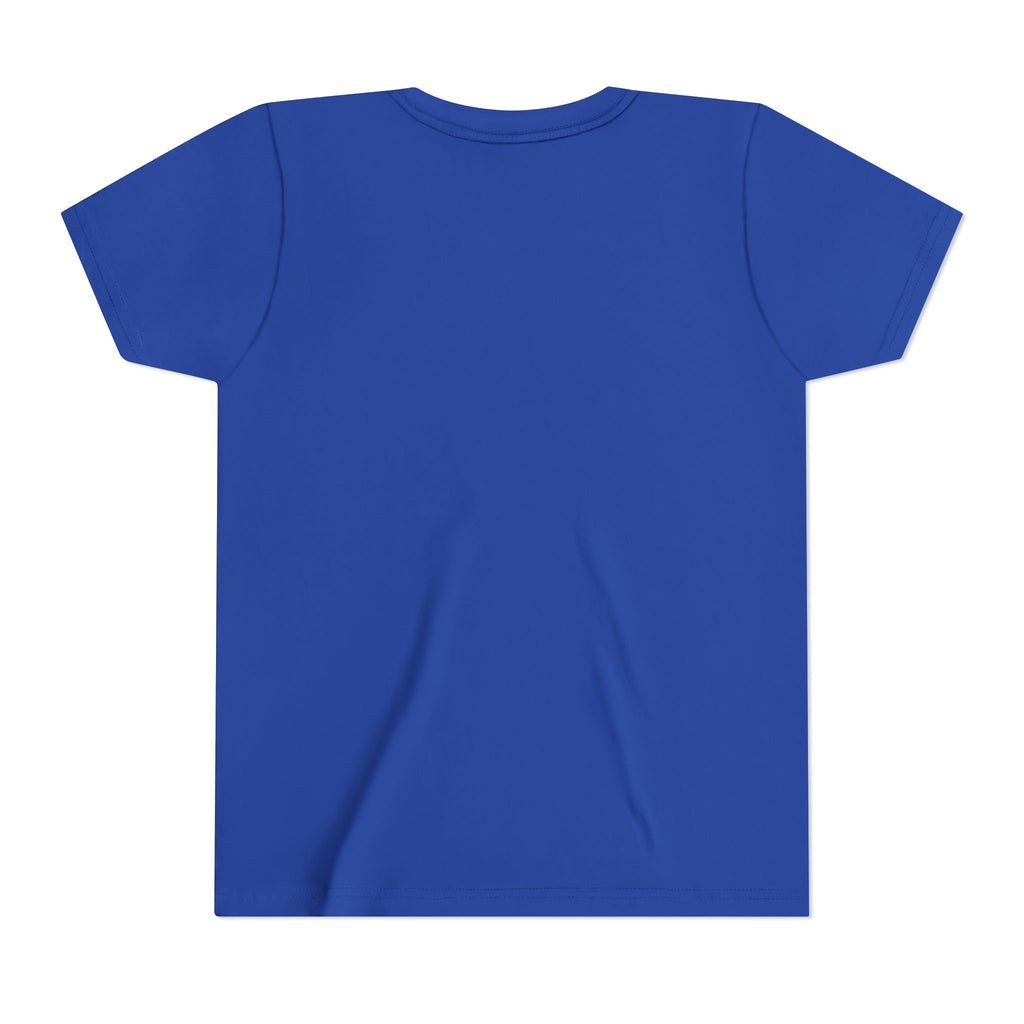 Youth Tee — Cute Sleeping Cat "Too Sleepy to Care" Graphic