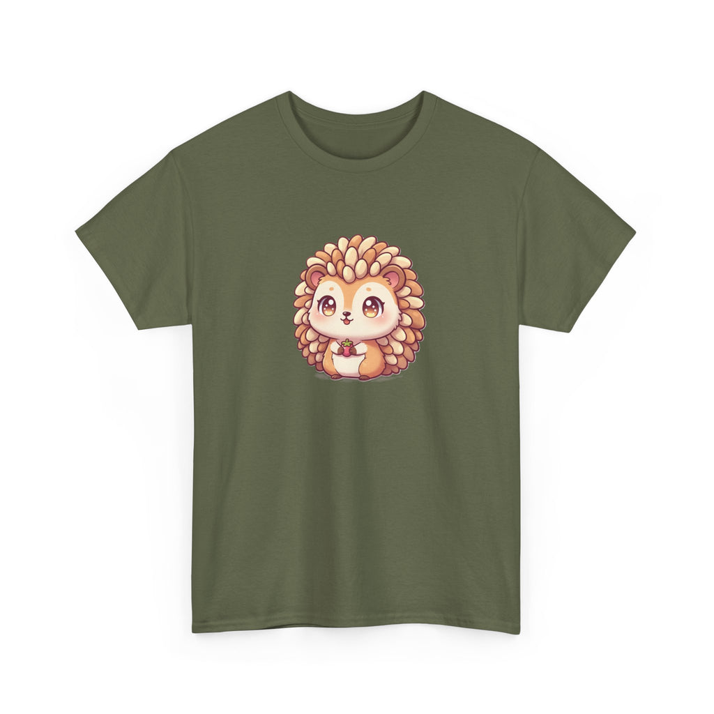Cute Hedgehog T‑Shirt — Kawaii Woodland Animal Tee - Adult