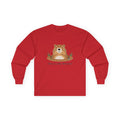Groundhog 'Where's My Whistle?' Long Sleeve Whistle Pig Tee - Adult
