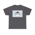 Clueless Otaku Minimalist Anime Guy Graphic Tee — Soft White Casual Shirt - Adult