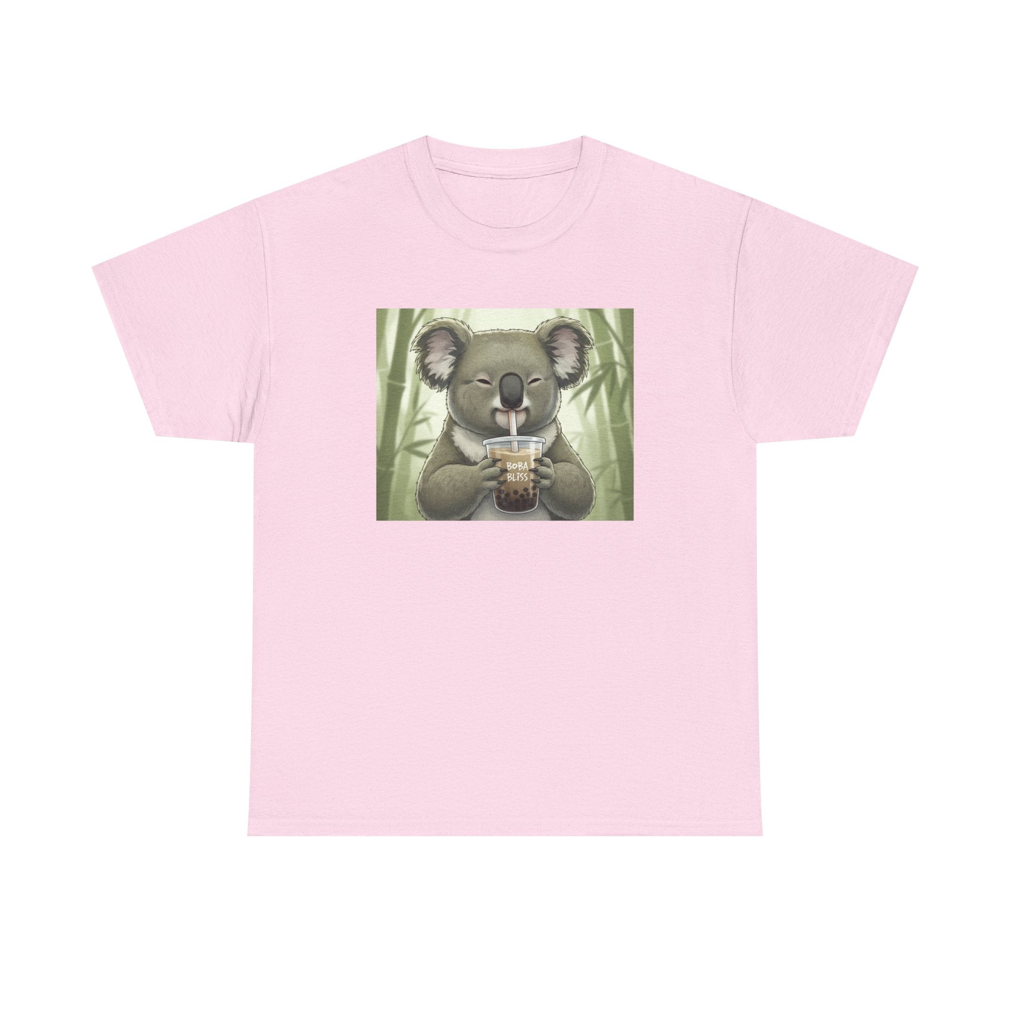 Koala Bubble Tea T‑Shirt — Cute Koala Drinking Boba Graphic Tee - Adult