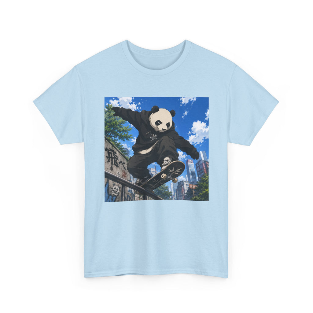Panda Skateboarder T-Shirt — Urban Skate Panda Graphic Tee - Adult