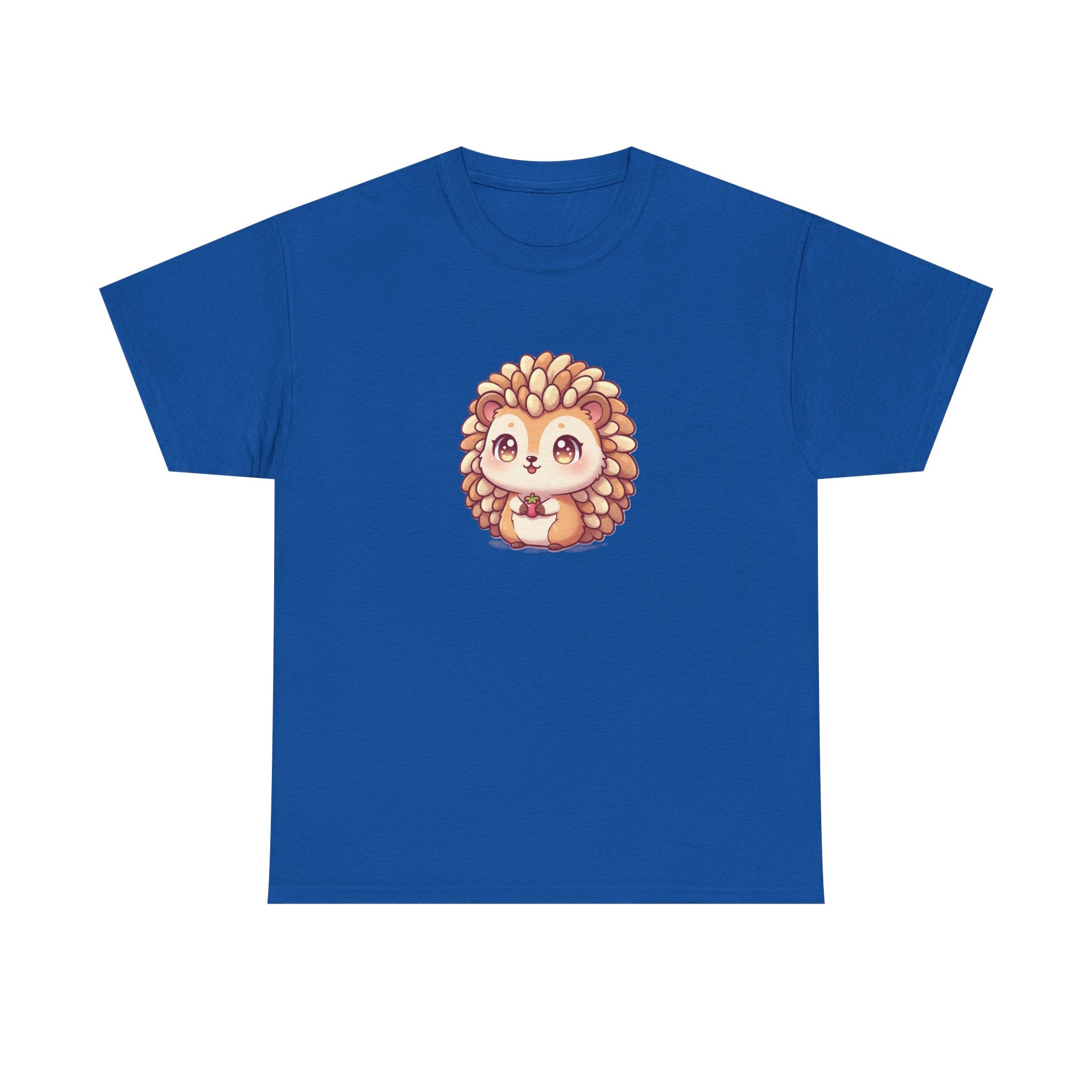 Cute Hedgehog T‑Shirt — Kawaii Woodland Animal Tee - Adult