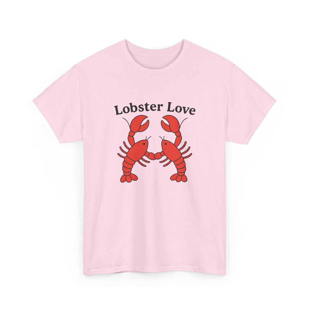 Lobster Love T‑Shirt — Cute Lobster Couple Graphic Tee - Adult