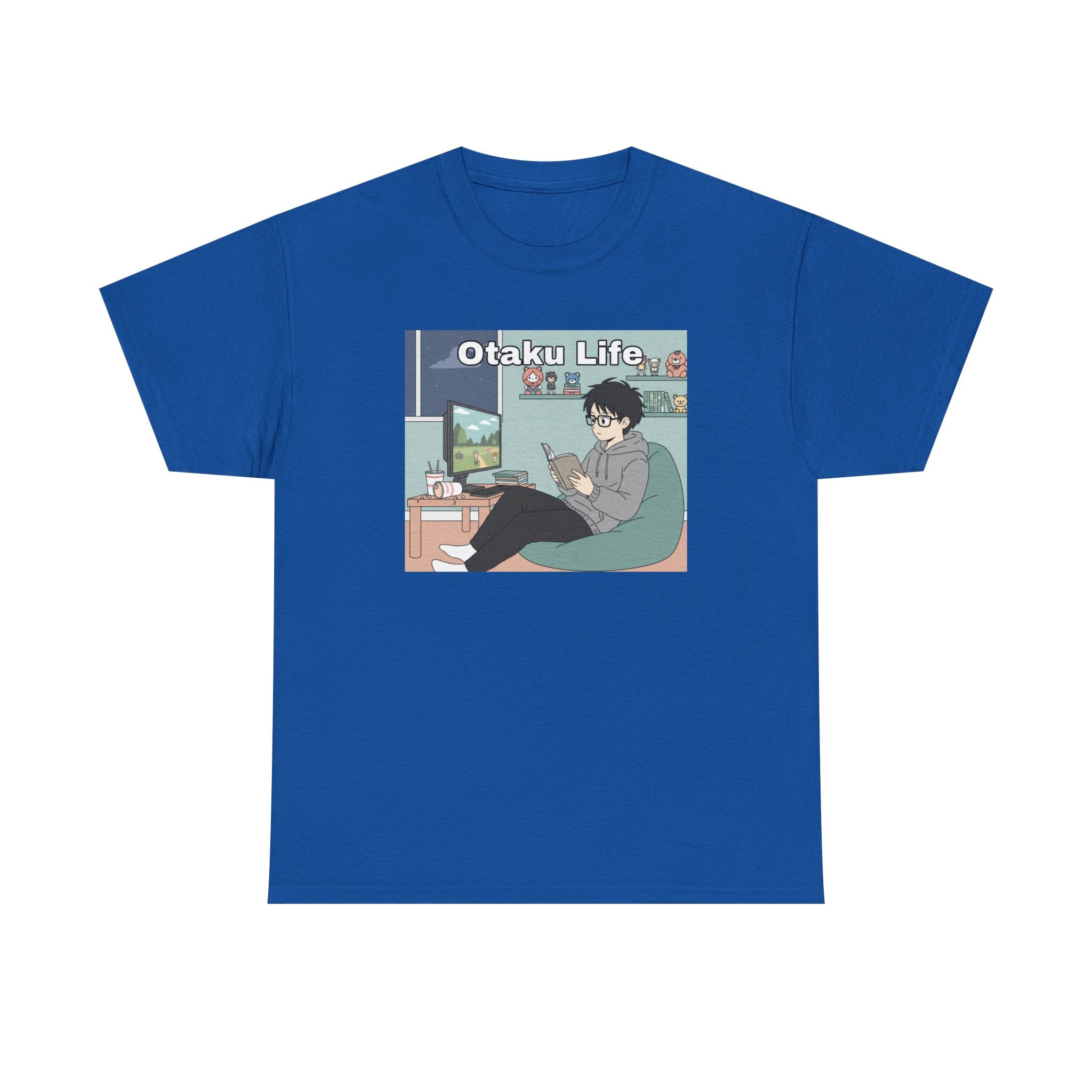 Otaku Life T-Shirt — Chill Anime Gamer Graphic Tee - Adult
