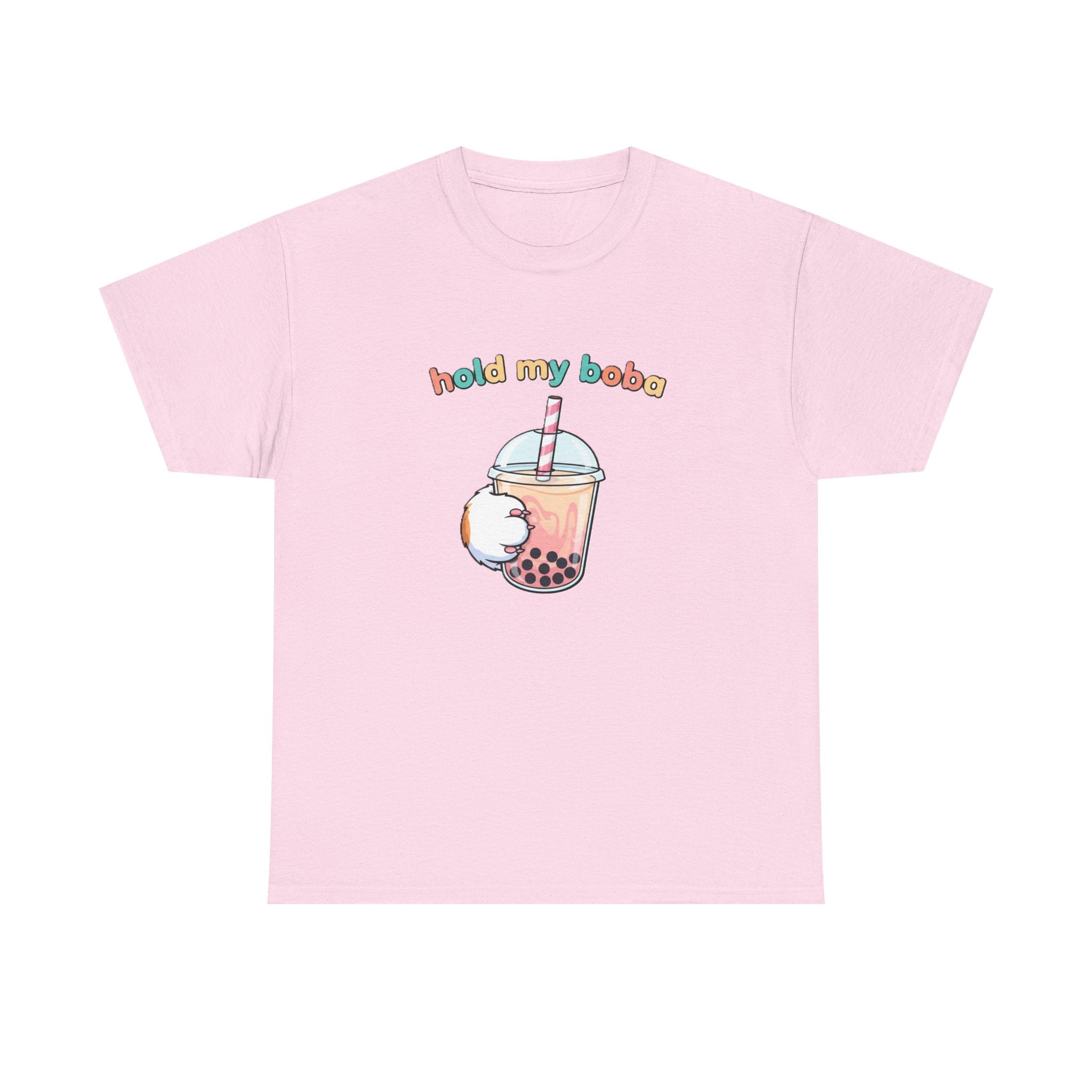 Hold My Boba T‑Shirt — Cute Bubble Tea Graphic Tee - Adult