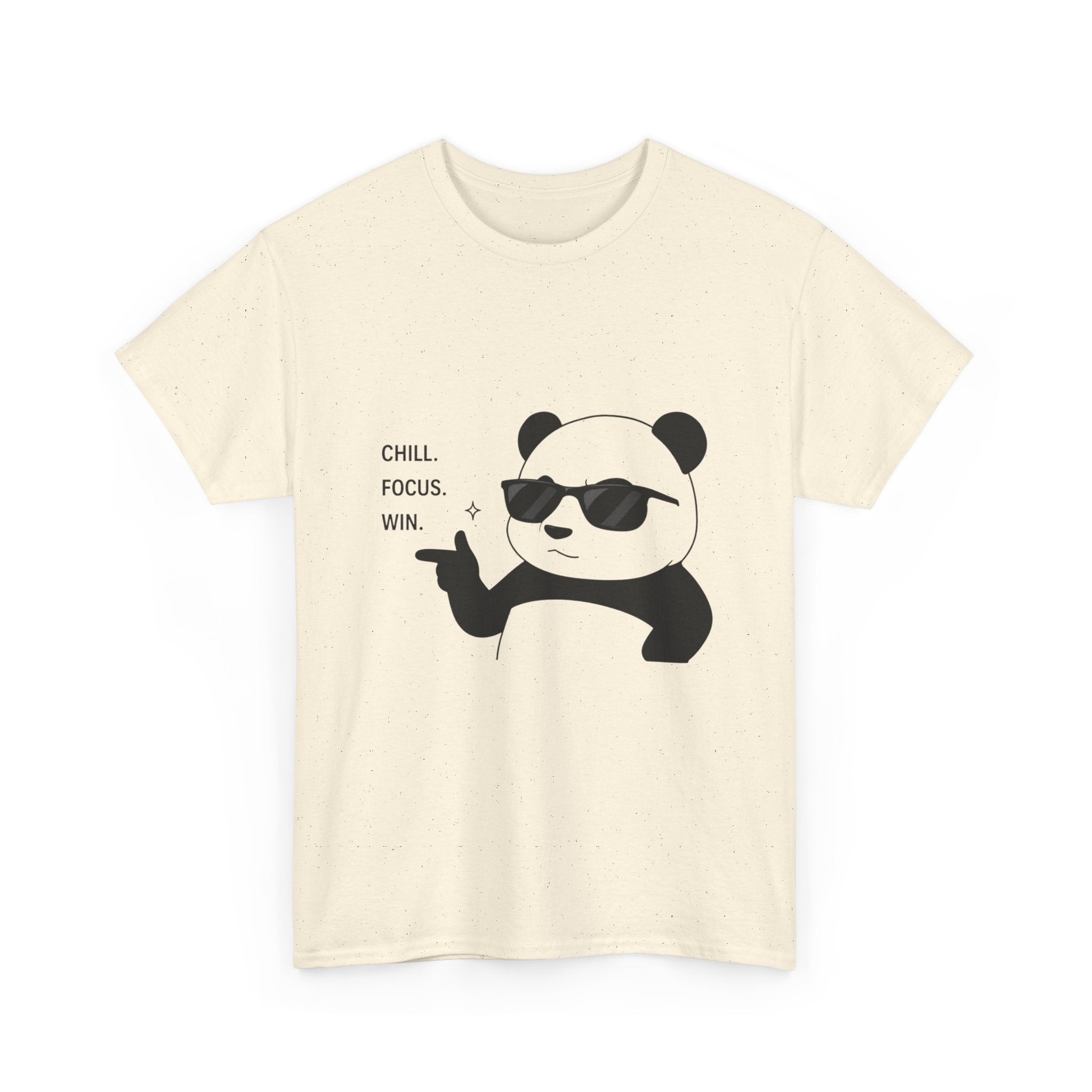 Panda 'Chill. Focus. Win.' T-Shirt - Adult