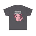 Axolotl Cute Tee — "I Axolotl Questions" Funny Pink Axolotl Graphic T-Shirt - Adult