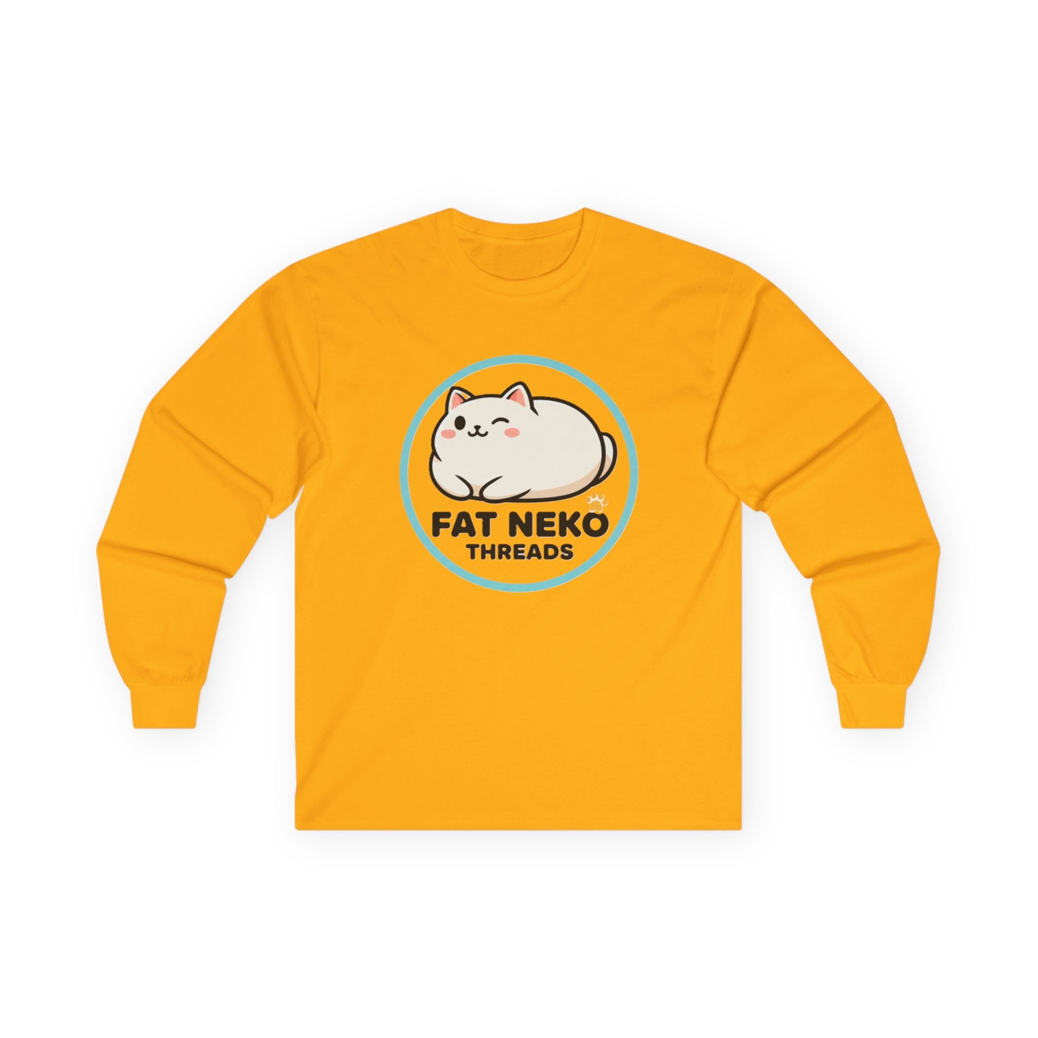 Fat Neko Threads Long Sleeve Tee - Adult