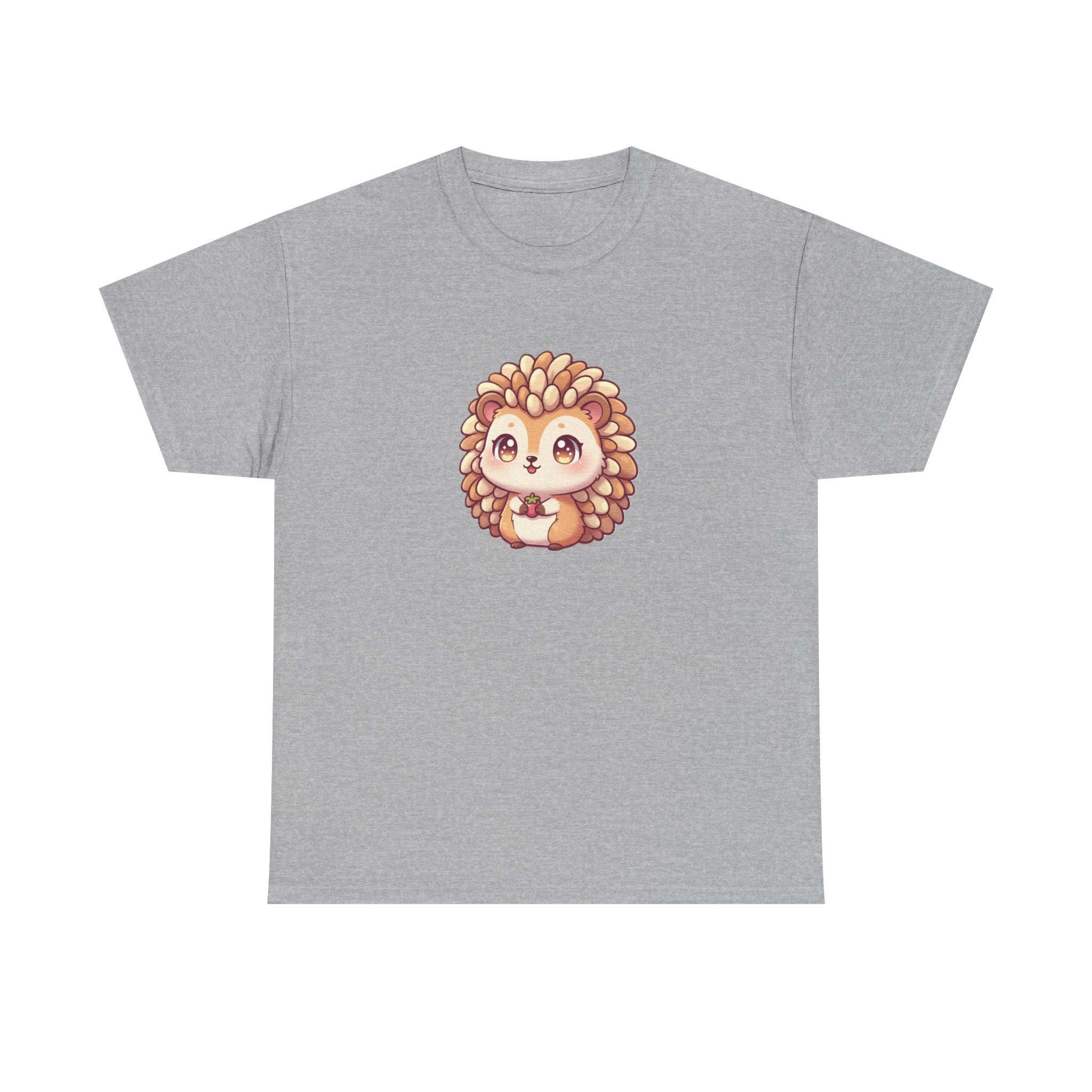 Cute Hedgehog T‑Shirt — Kawaii Woodland Animal Tee - Adult