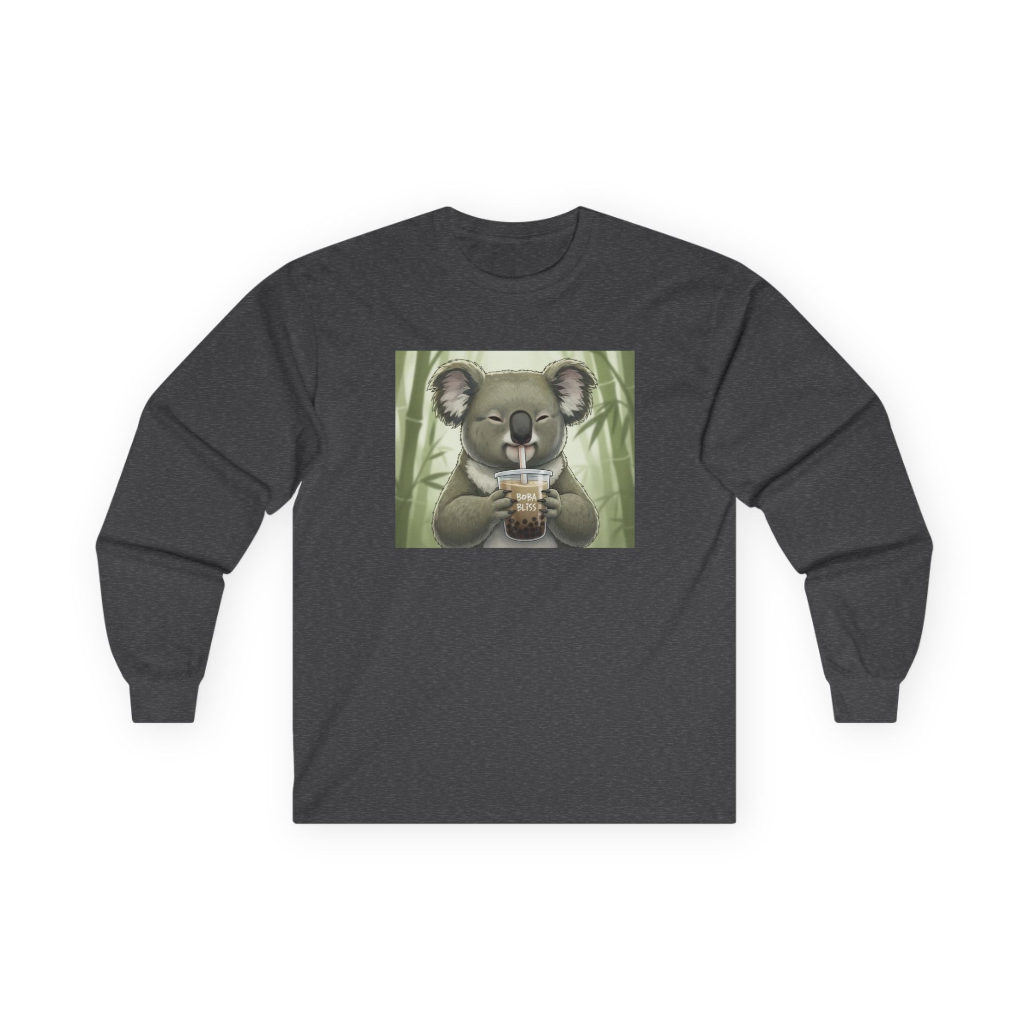 Koala Coffee Long Sleeve Tee - Adult