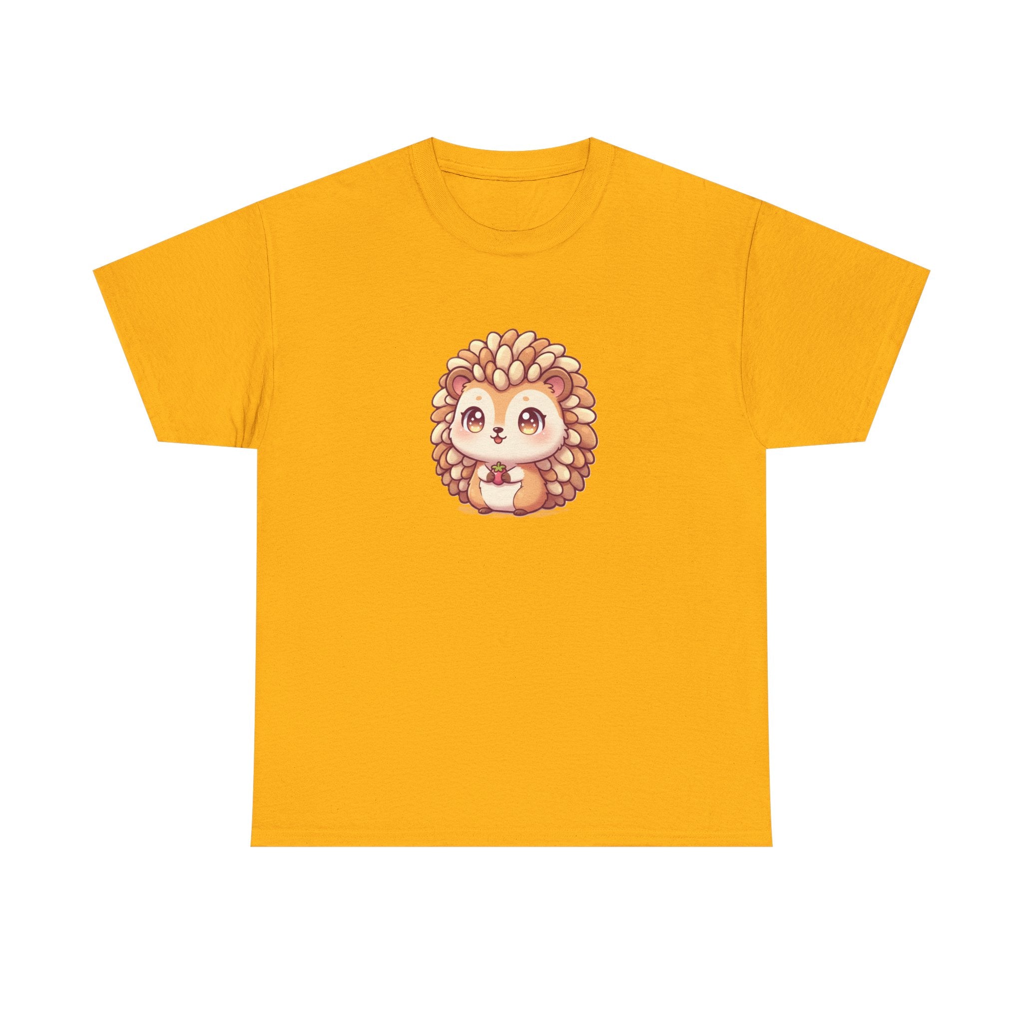 Cute Hedgehog T‑Shirt — Kawaii Woodland Animal Tee - Adult